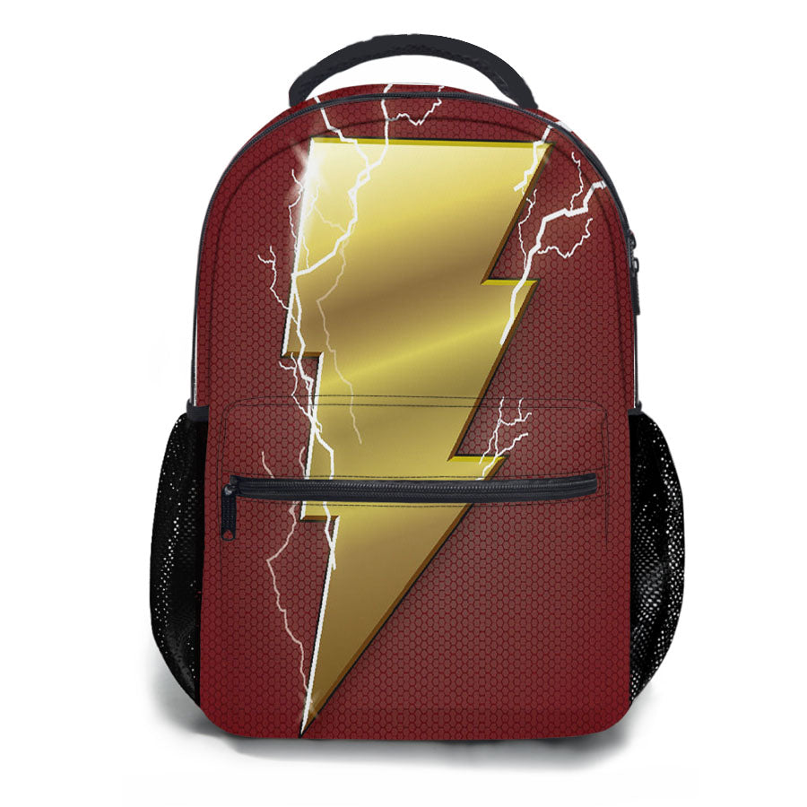 Captain Marvel Logo School Backpacks