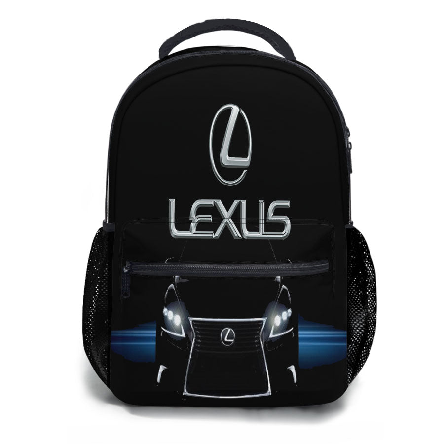 Car Lexus School Backpacks