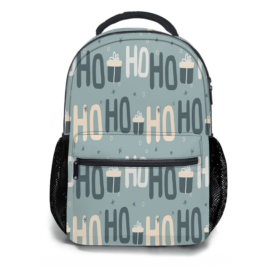 Christmas Patterns Set 01 School Backpacks
