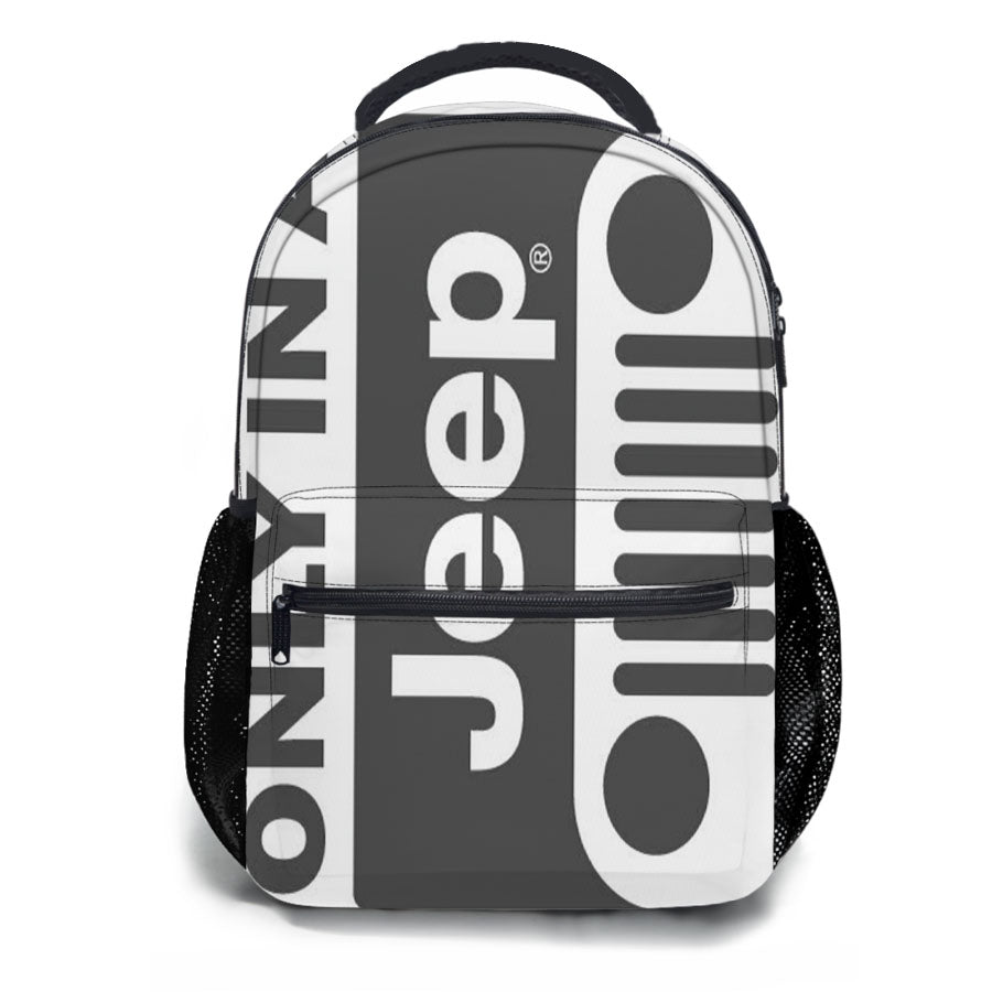 Classic Jeep Wrangler Logo School Backpacks