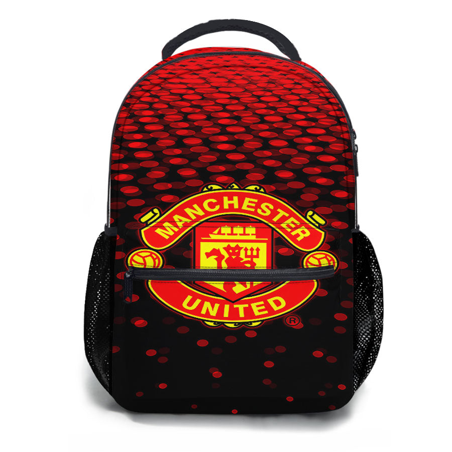 Cool Manchester United Logo School Backpacks