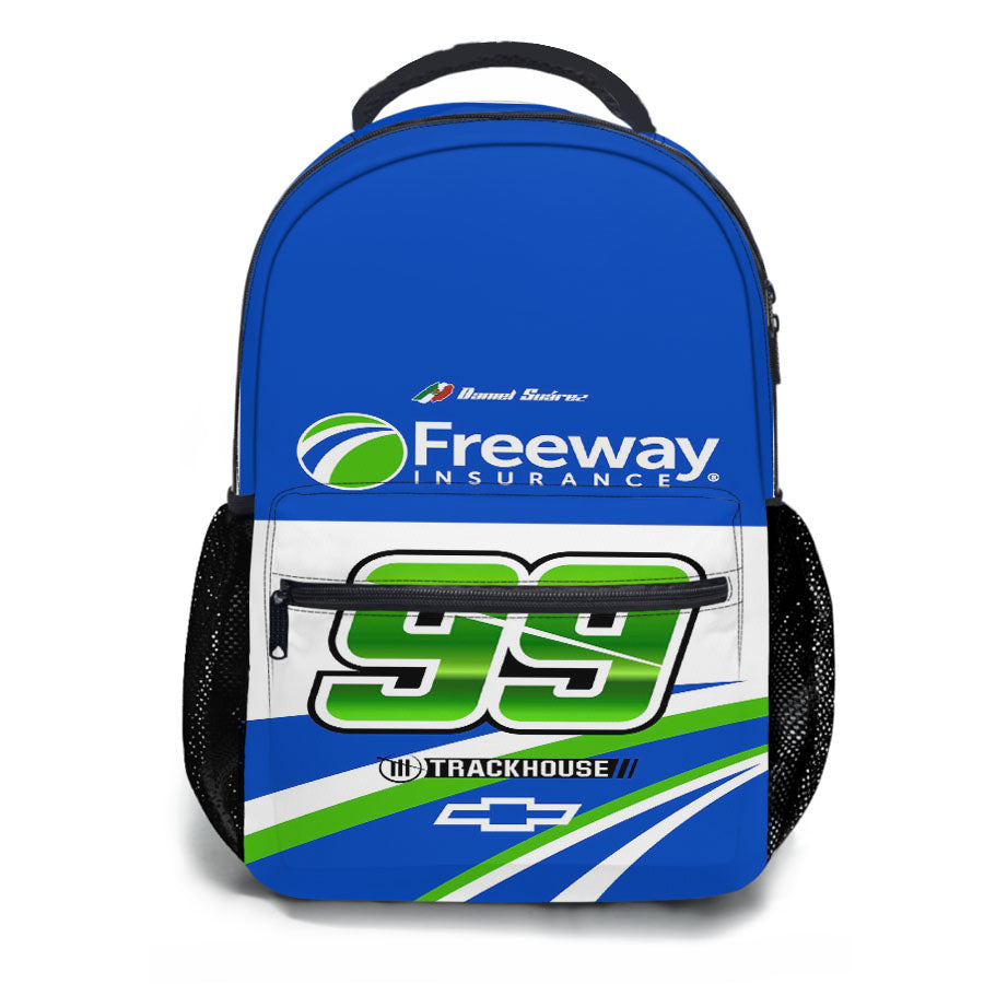 Daniel Suarez - Freeway Insurance School Backpacks