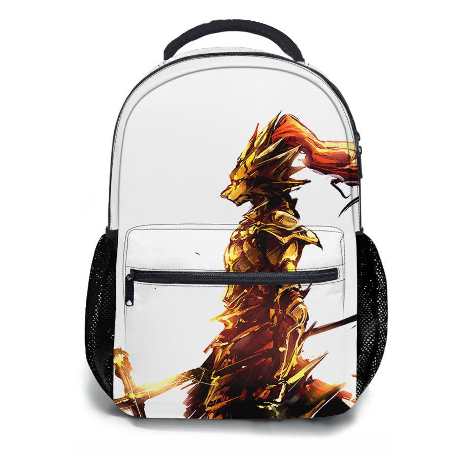 Dark Souls Golden Wallpaper School Backpacks