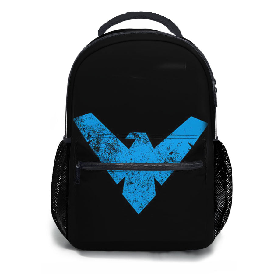 Dc Comics Nightwing Logo School Backpacks