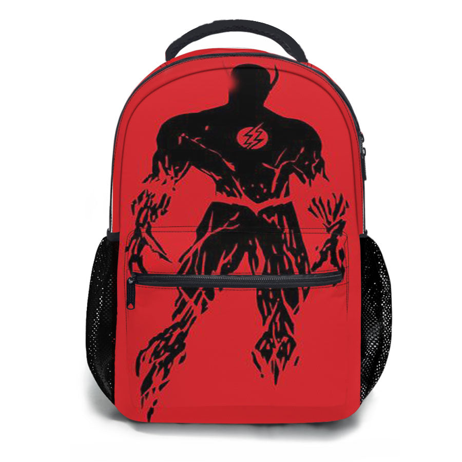 Dc Superheroes The Flash Silhouette School Backpacks