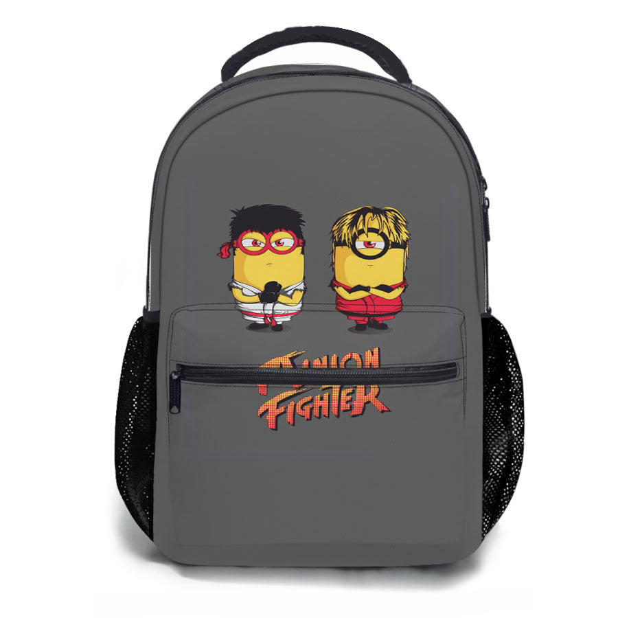 Despicable Me Minions Street Fighter- School Backpacks