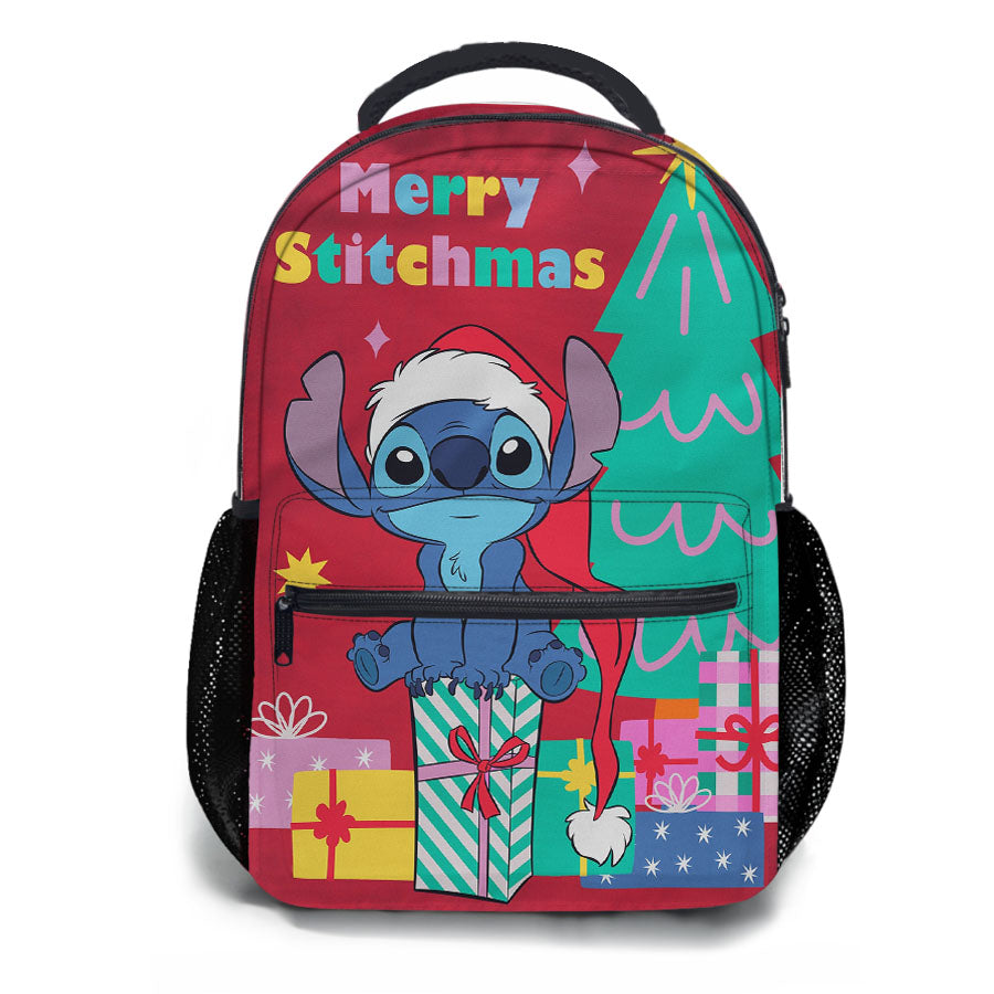 Disney Merry Stitchmas Stitch School Backpacks
