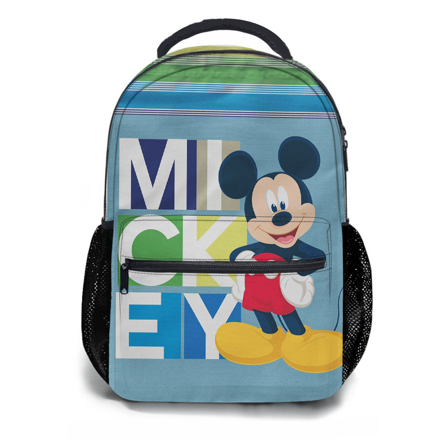 Disney Mickey Blocks School Backpacks