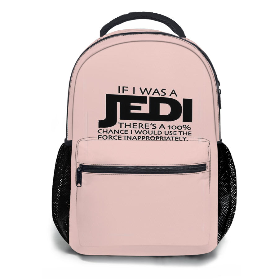 Disney Star Wars Jedi Funny School Backpacks