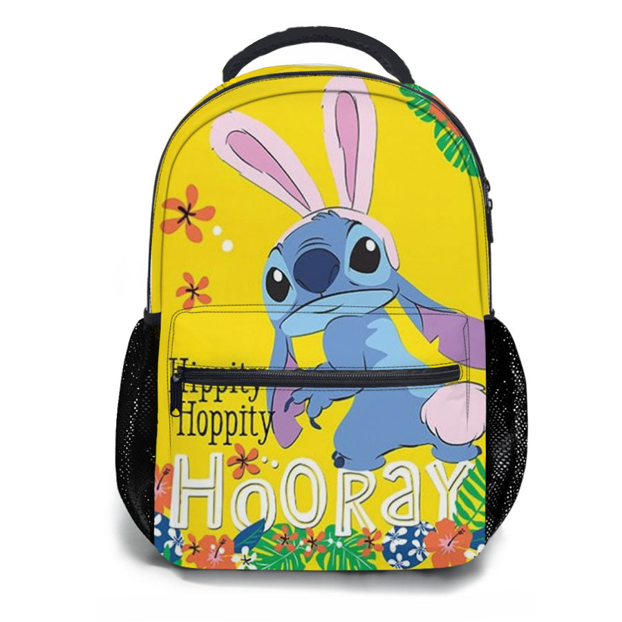 Easter Bunny Stitch School Backpacks