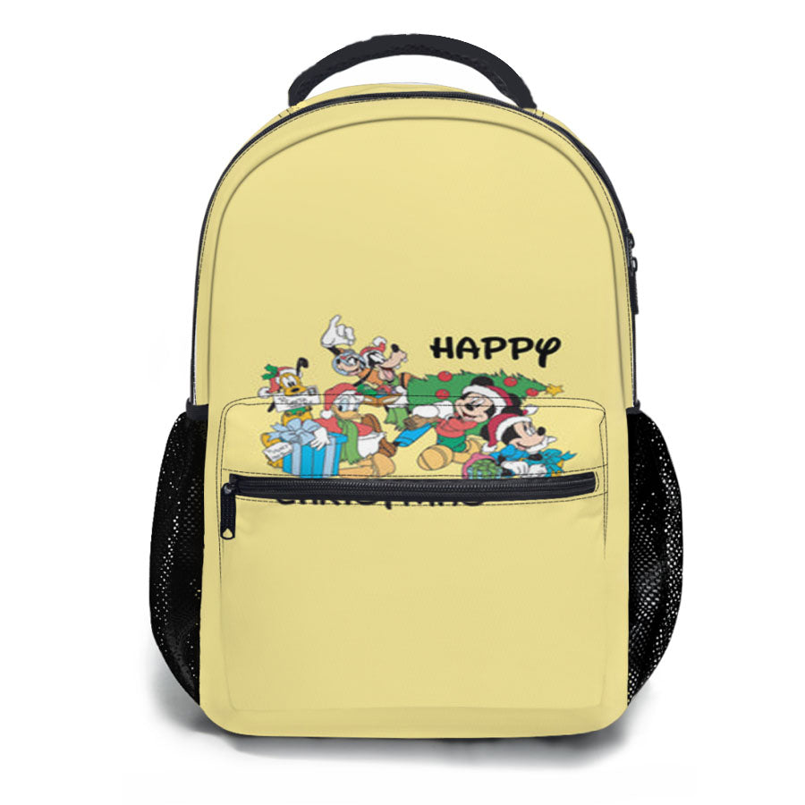 Fairytale Happy Christmas School Backpacks