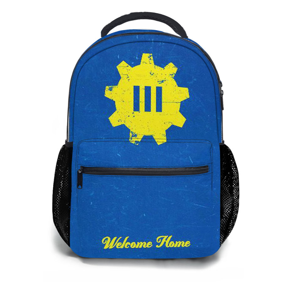 Fallout 4 Vault Welcome Home School Backpacks