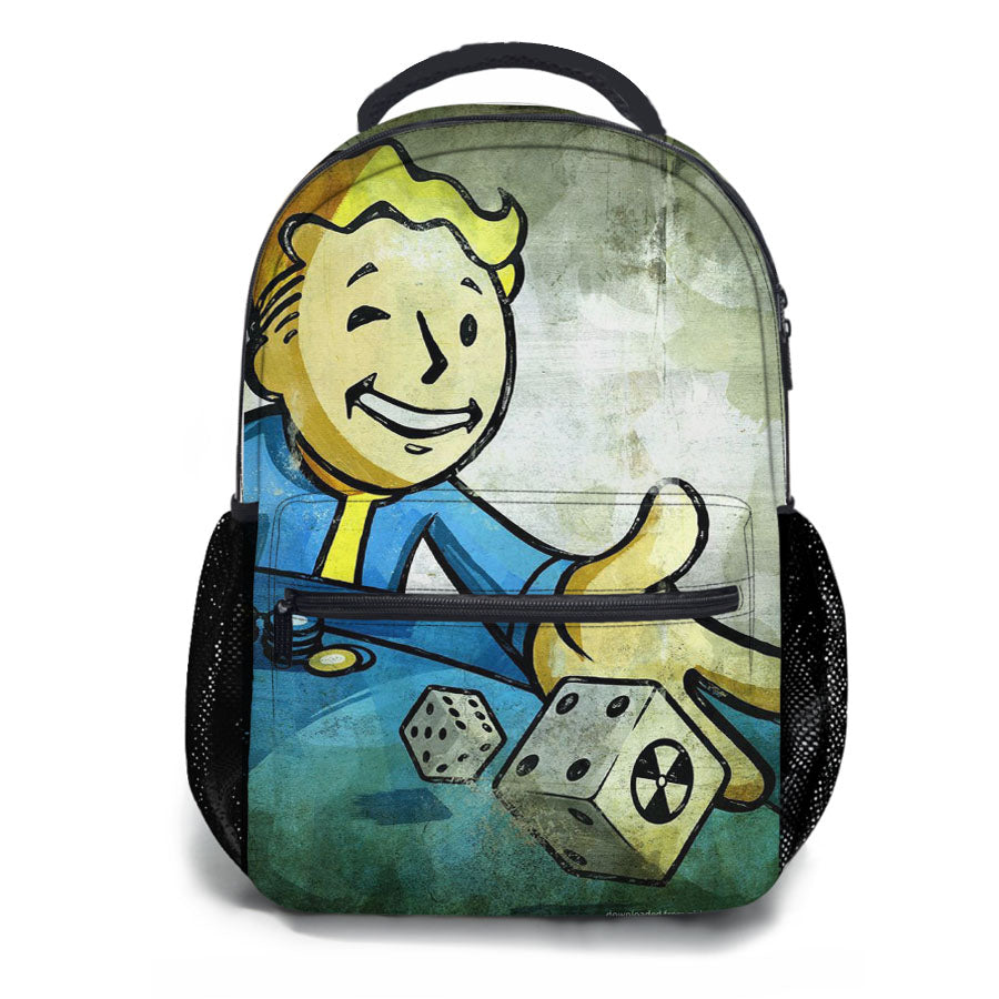 Fallout Dice School Backpacks