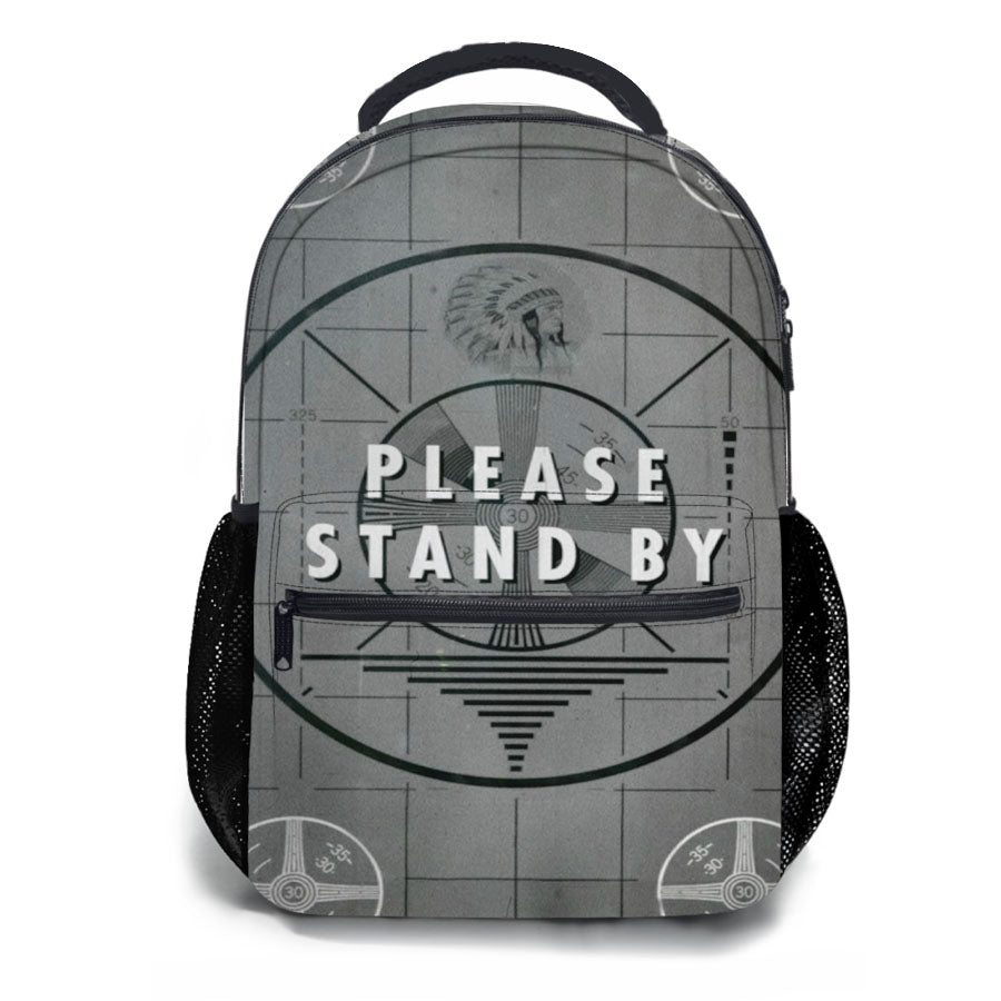 Fallout Please Stand By School Backpacks