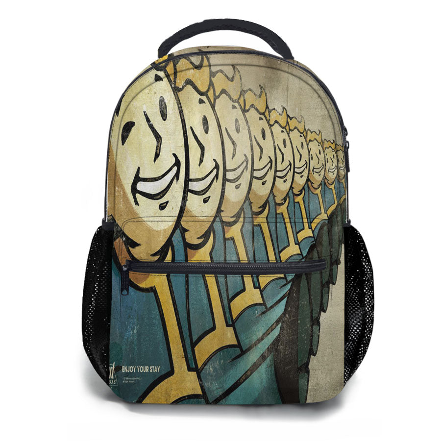 Fallout Straight School Backpacks