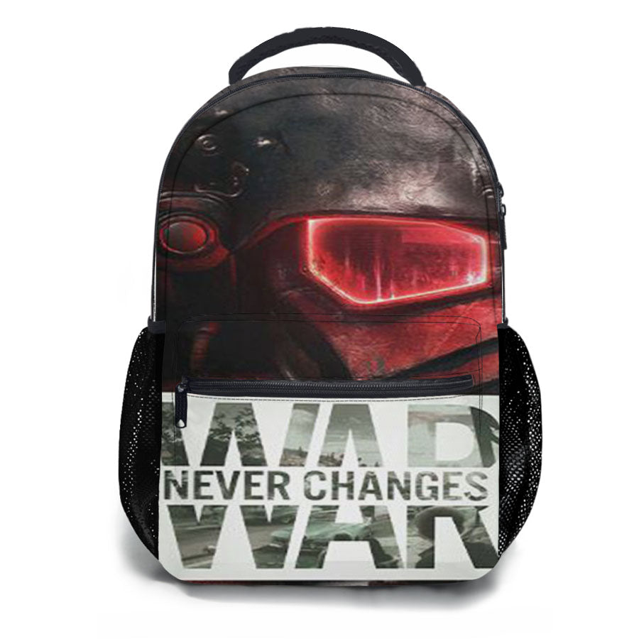 Fallout War Never Changes School Backpacks