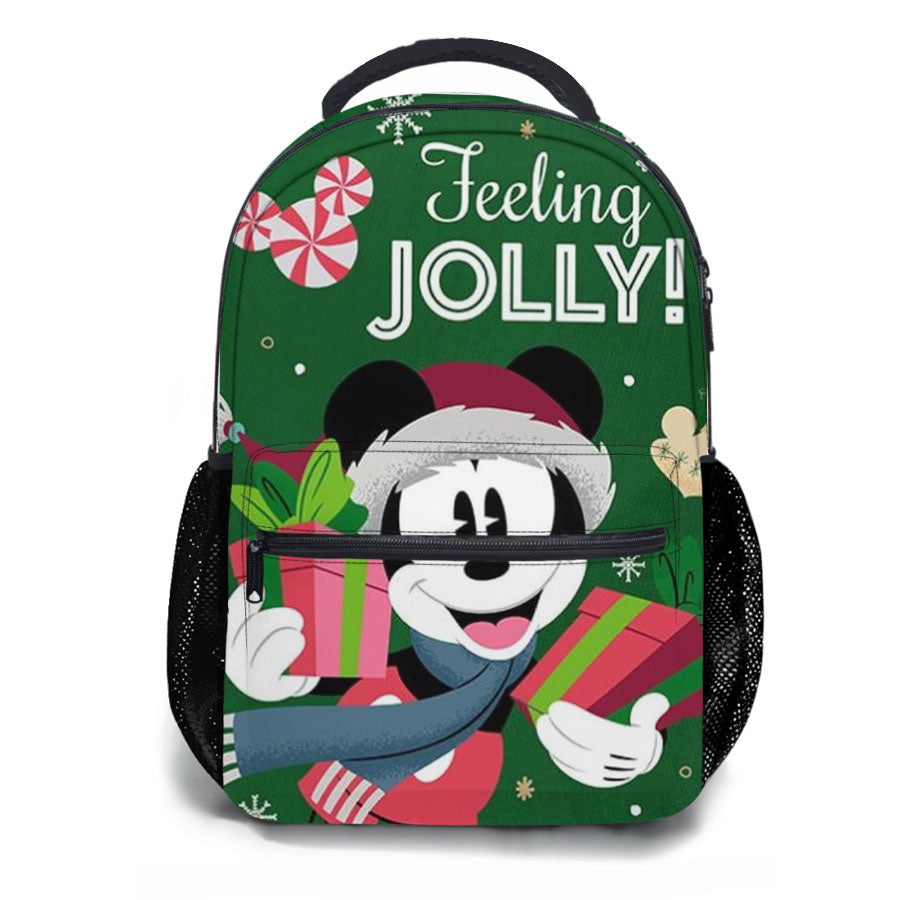 Feeling Jolly Mickey Mouse School Backpacks