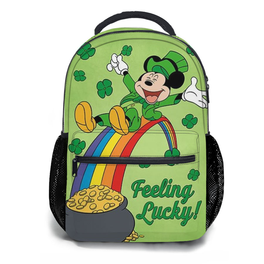 Feeling Lucky St School Backpacks