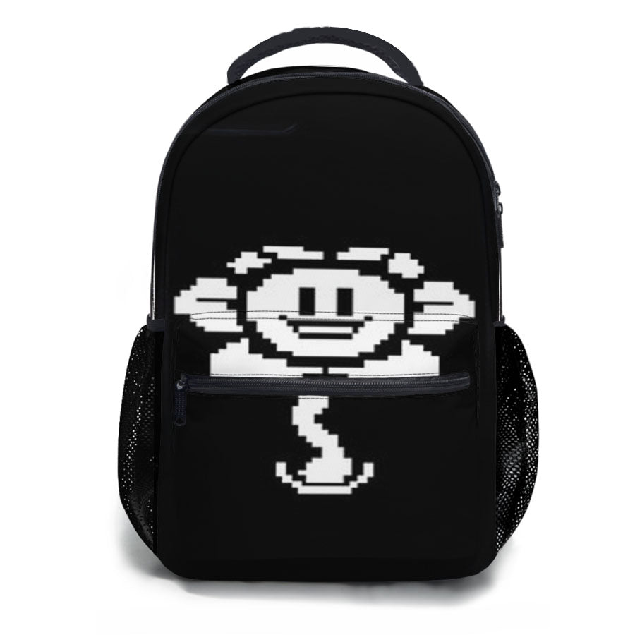 Flowey Undertale School Backpacks