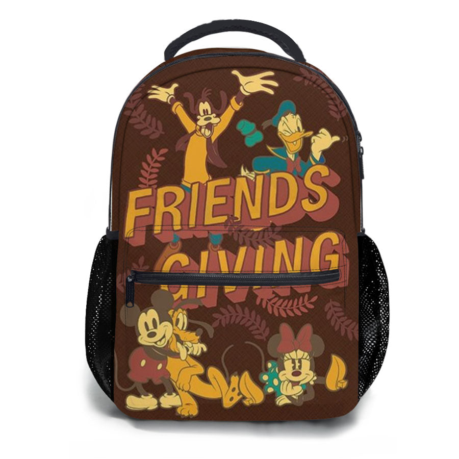 Friendsgiving School Backpacks
