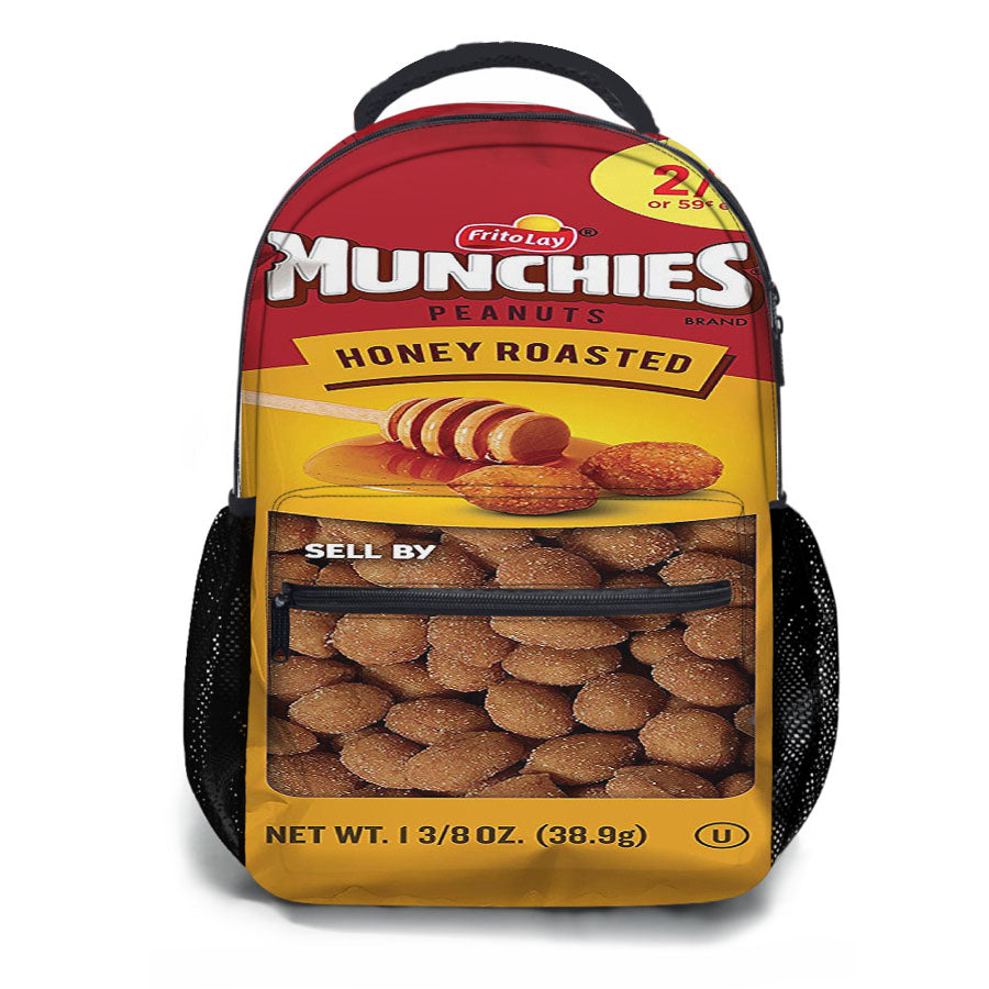 Fritolay Munchies Peanuts Honey Roasted School Backpacks