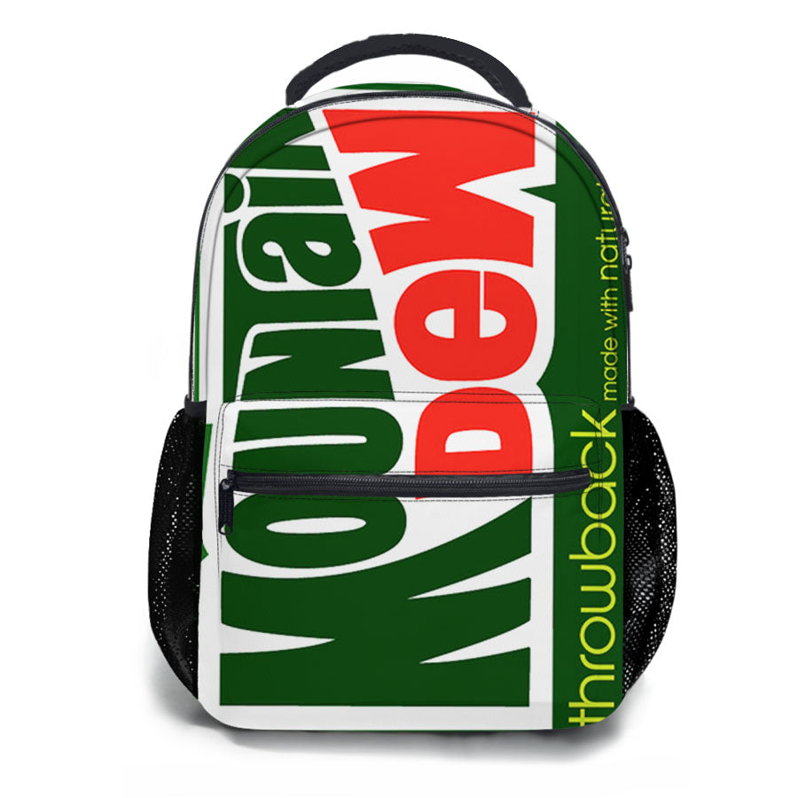 Funny Mountain Dew School Backpacks