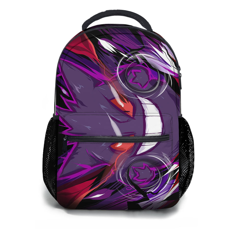 Gengar Pokemon School Backpacks