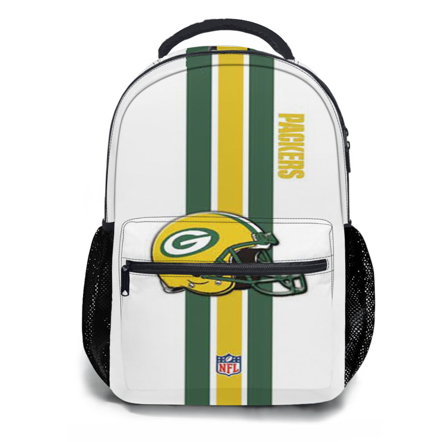 Green Bay Packers Middle Stripe School Backpacks