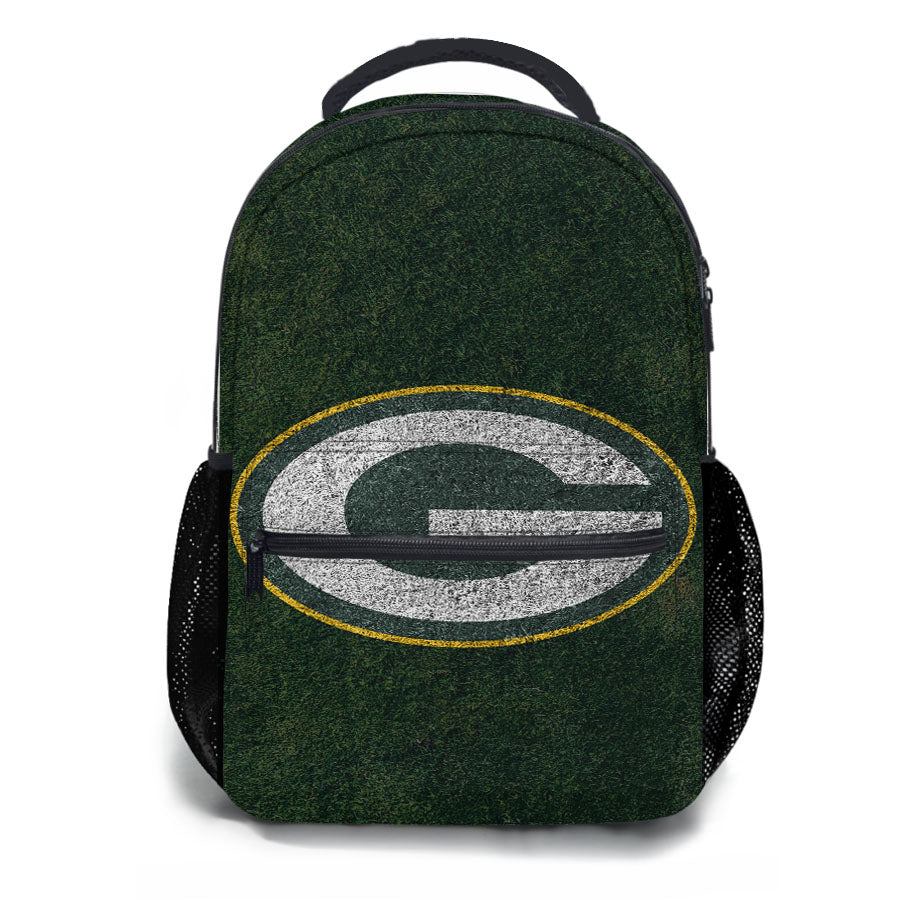 Green Bay Packers Nfl Logo School Backpacks