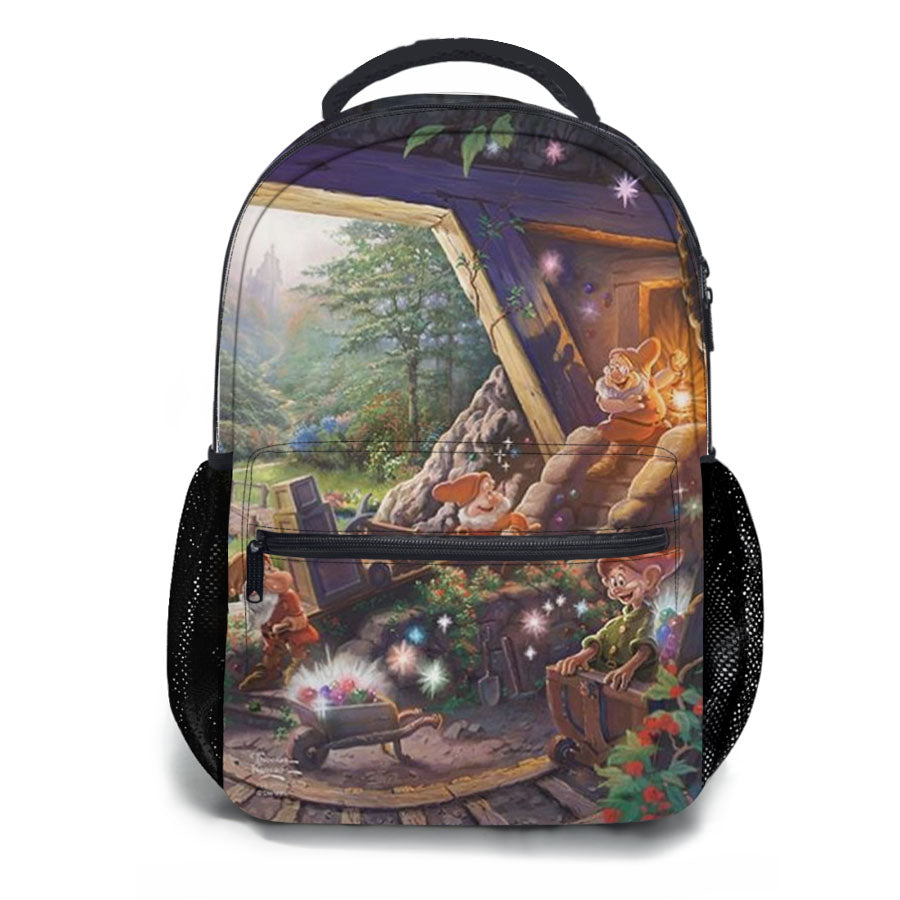 Grumpy And Dopey Seven Dwarfs School Backpacks