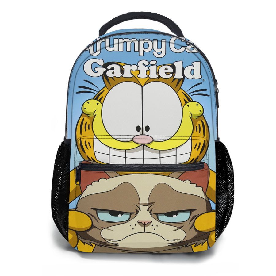 Grumpy Cat And Garfield School Backpacks