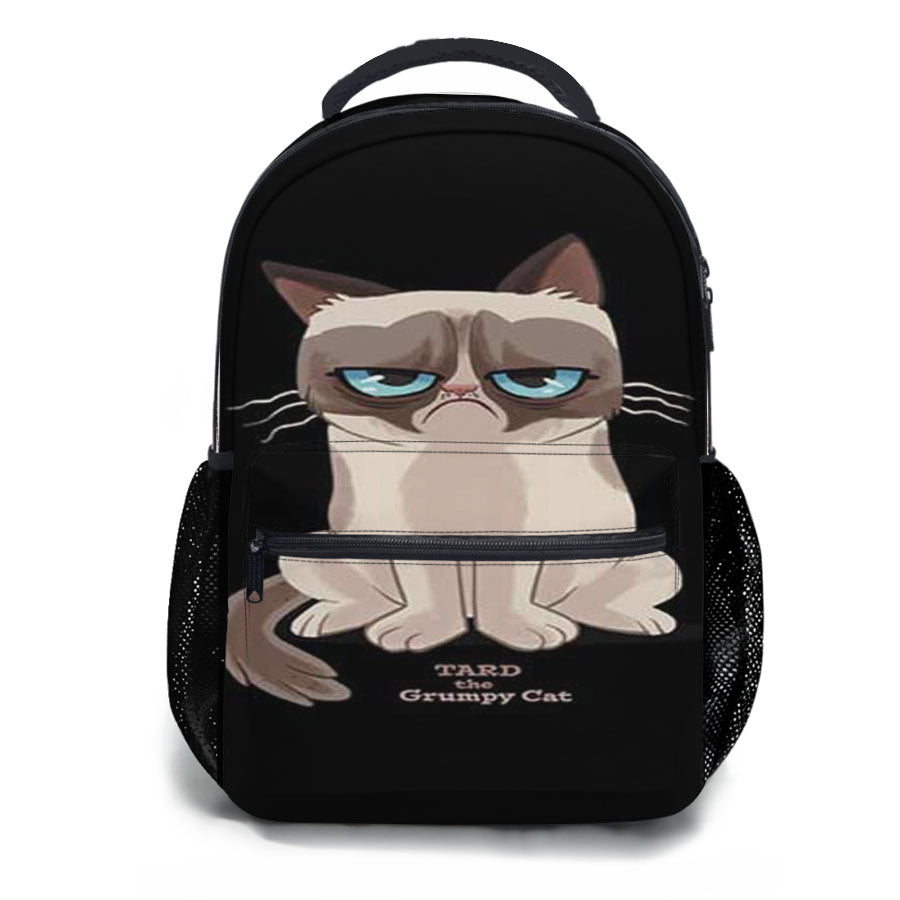 Grumpy Cat Tard School Backpacks