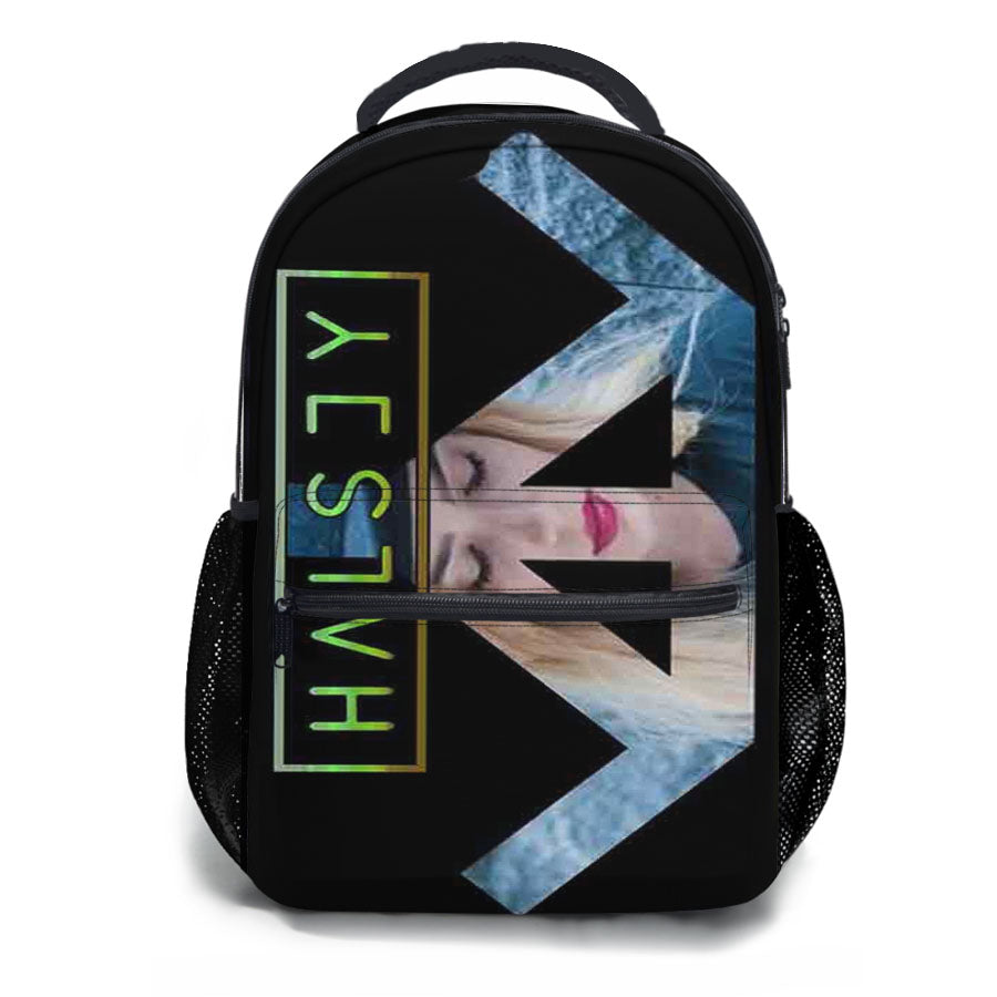 Halsey Photo Shape School Backpacks