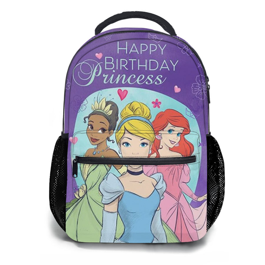 Happy Birthday Princess School Backpacks
