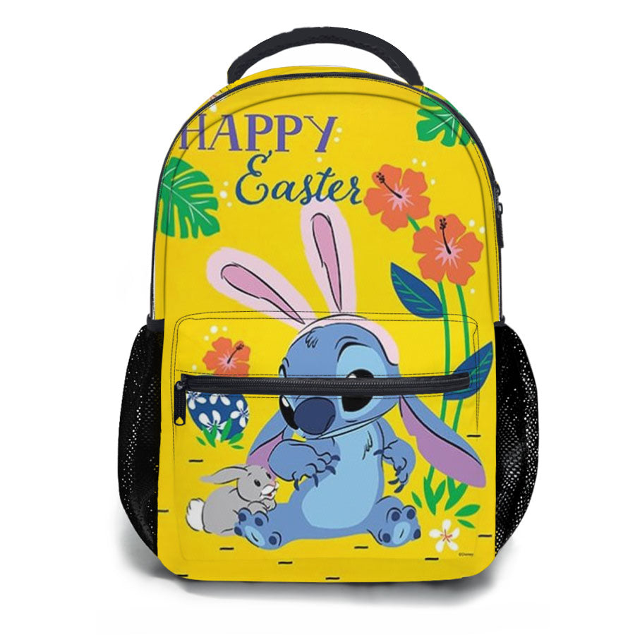 Happy Easter Stitch School Backpacks