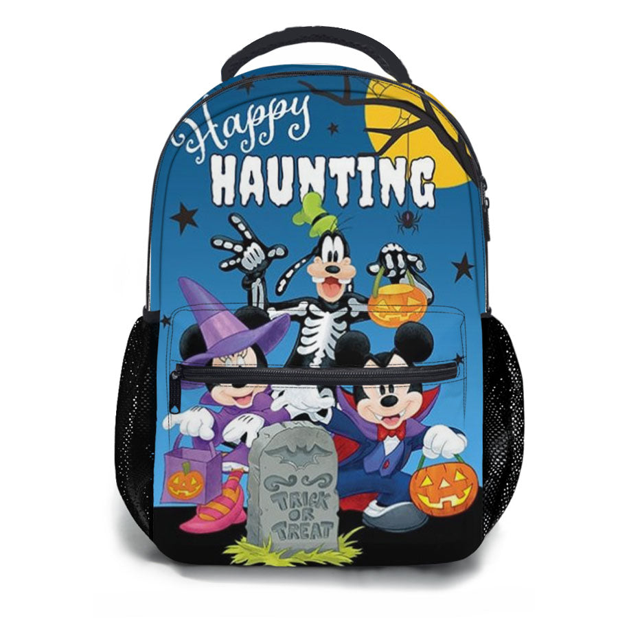 Happy Haunting Disney Gang School Backpacks