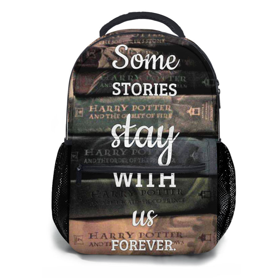Harry Potter Old Books567 School Backpacks