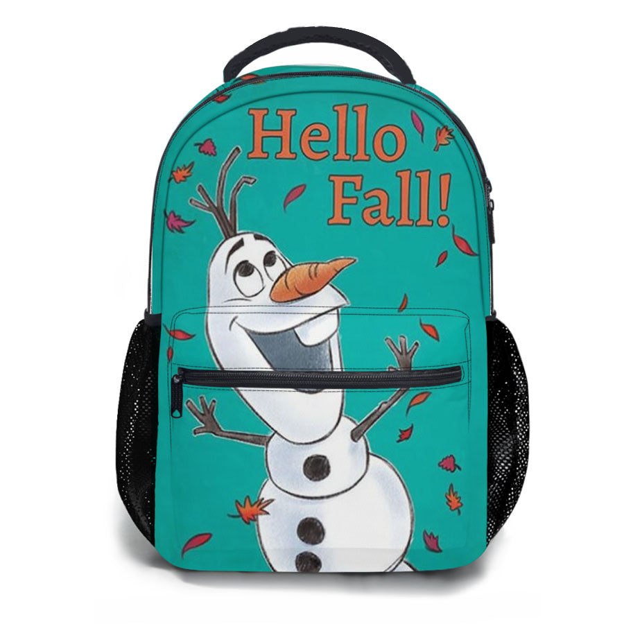 Hello Fall Olaf School Backpacks