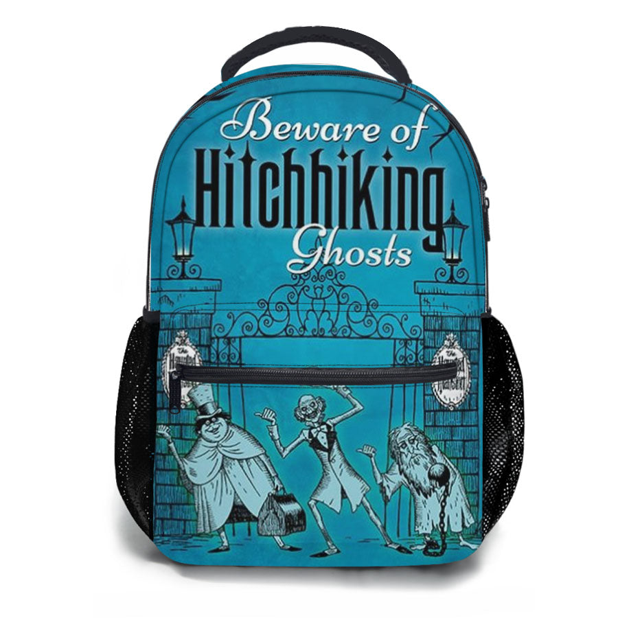 Hitchhiking-Ghosts-Haunted-Mansi School Backpacks