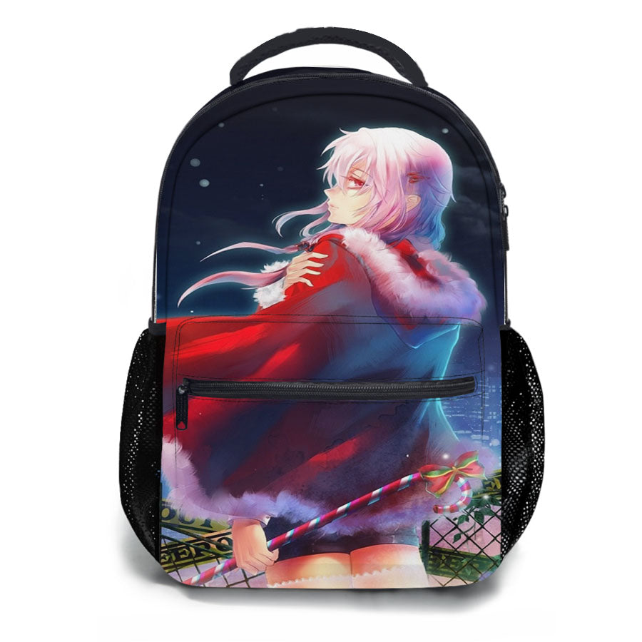 Inori Yuzuriha Christmas Red Dress Anime Girl Guilty Crown School Backpacks