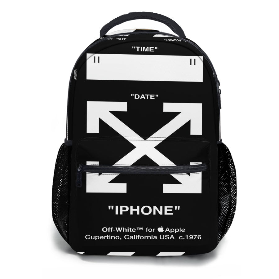 Iphone Off White School Backpacks