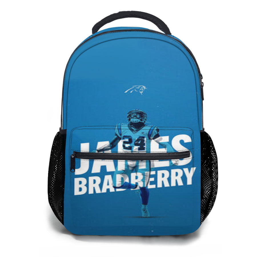 James Bradberry Carolina Panthers School Backpacks