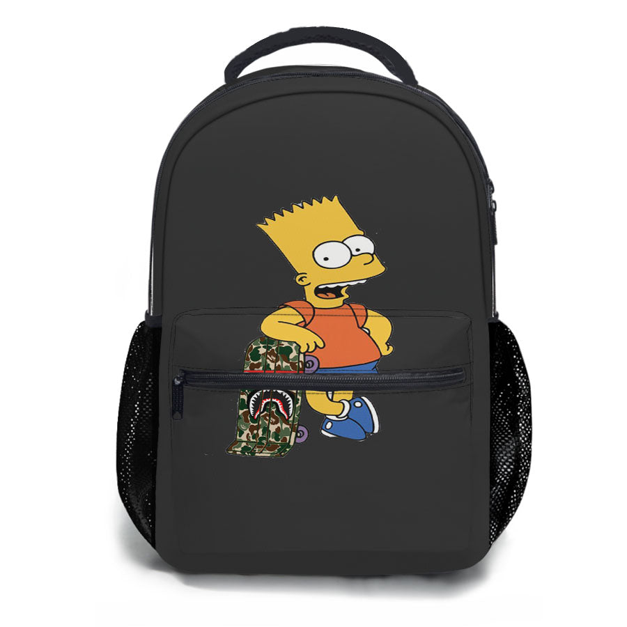 Joy Rich Bart Simpson School Backpacks