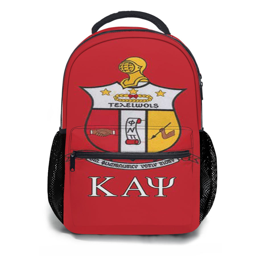 Kappa Alpha Psi Red Crest School Backpacks
