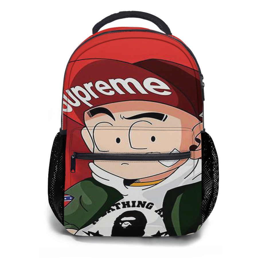 Krillin Hypebeast School Backpacks
