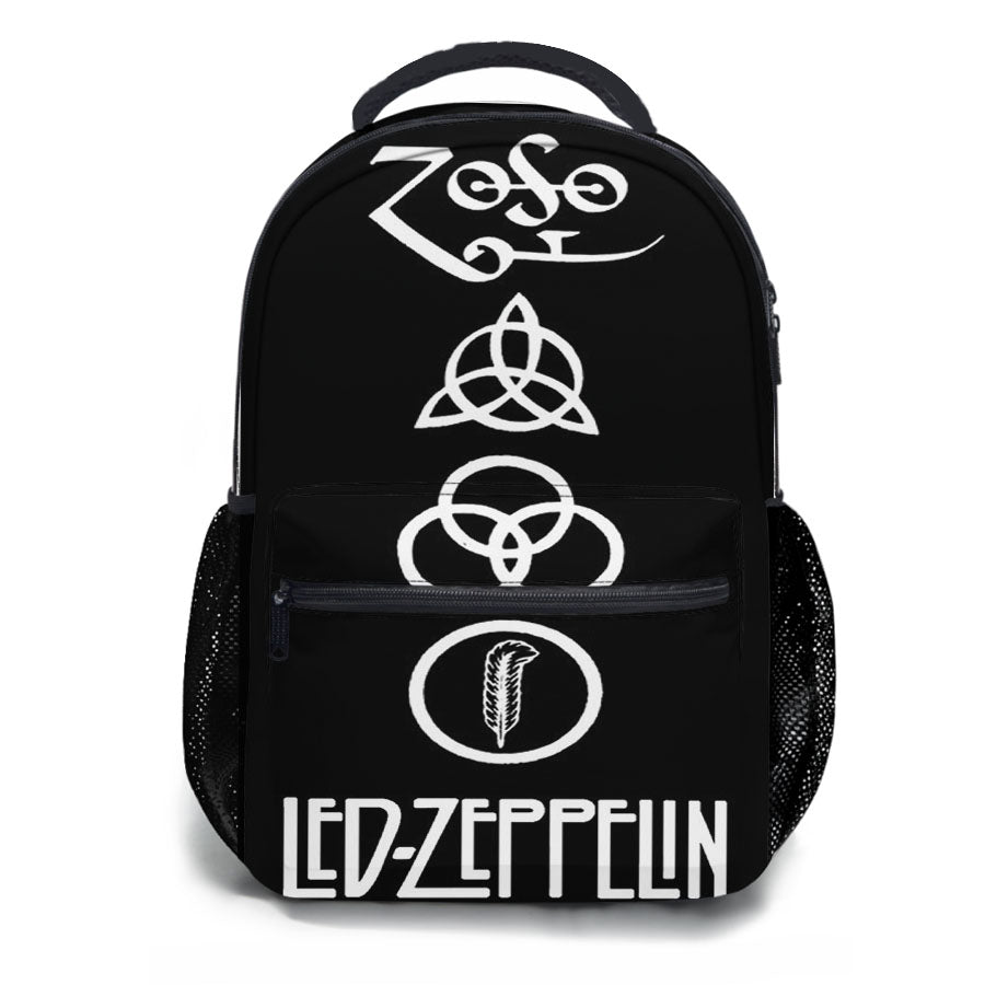 Led Zeppelin 4 School Backpacks