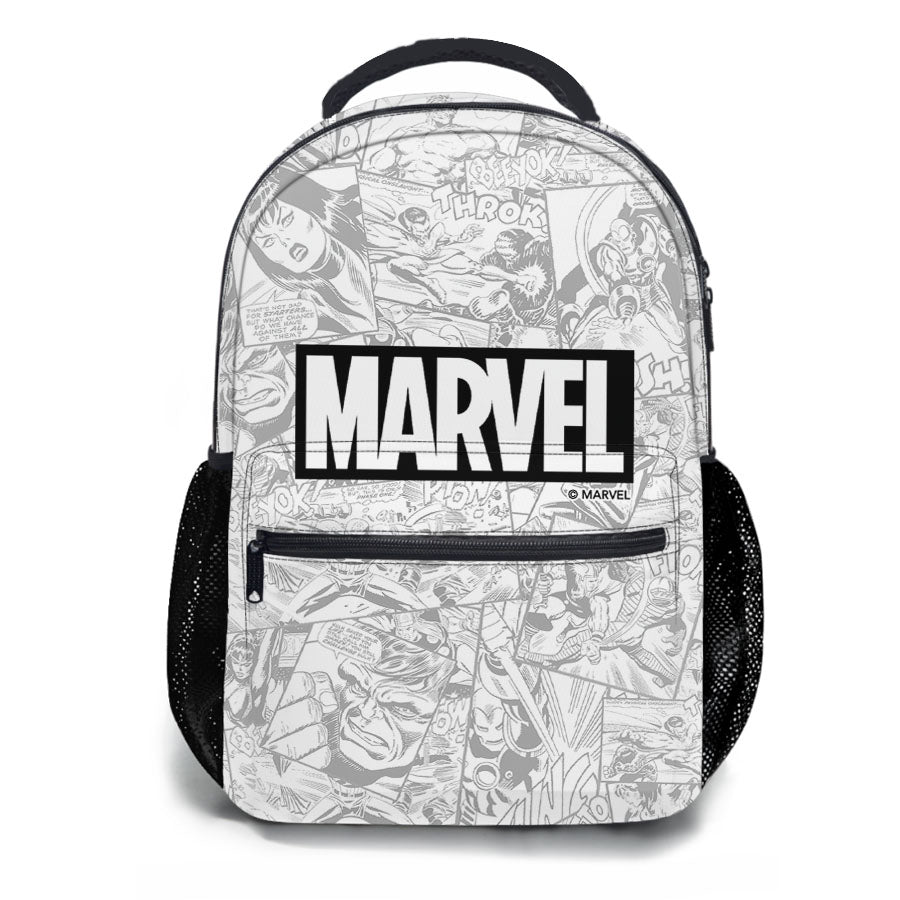 Marvel Comics Monochrome School Backpacks