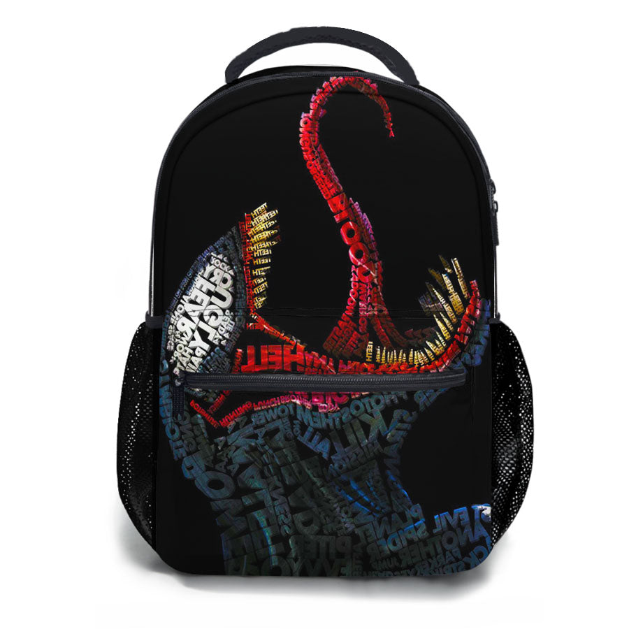 Marvel Venom Text School Backpacks