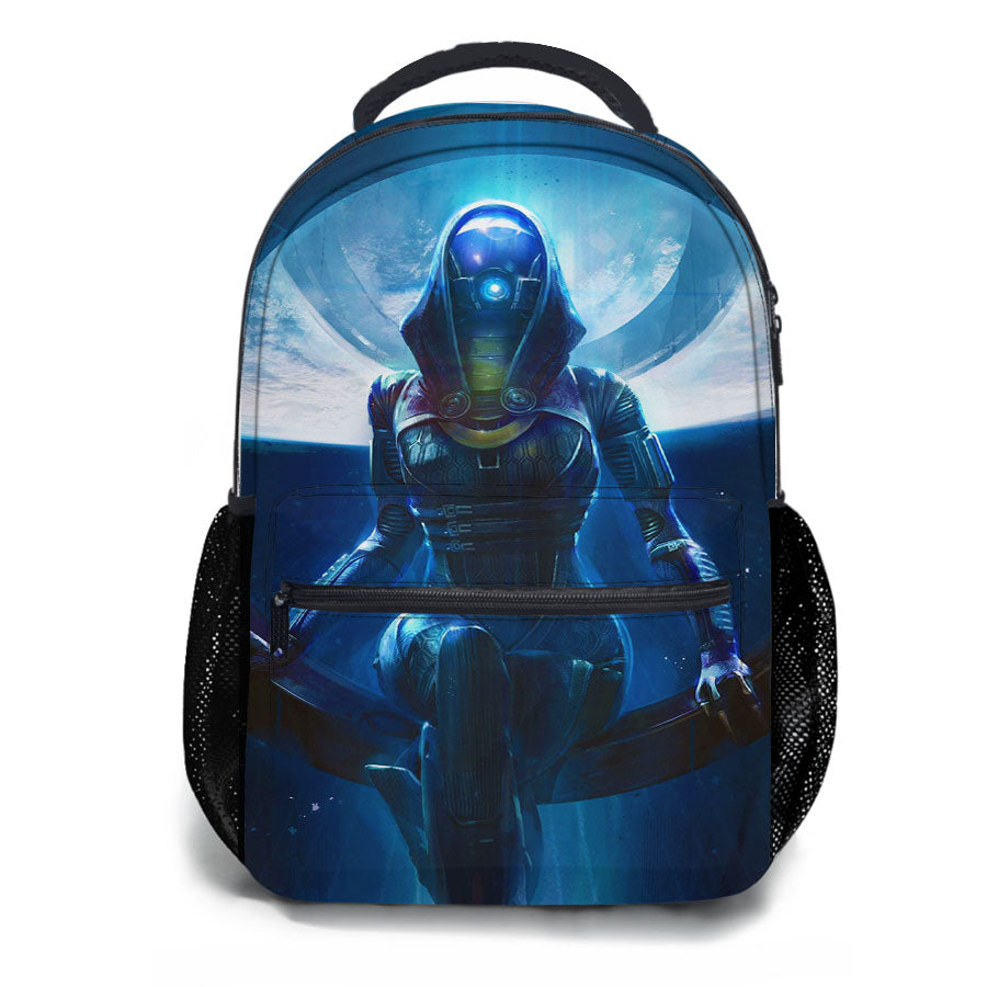Mass Effect Tali'Zorah School Backpacks