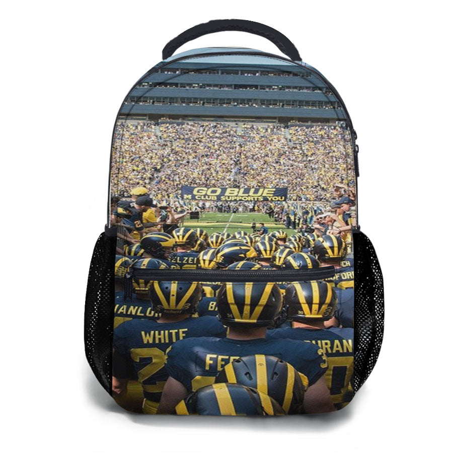 Michigan Wolverines 3 School Backpacks